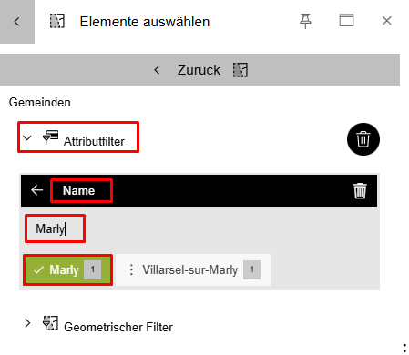 Beispiel Auswahl Marly 2