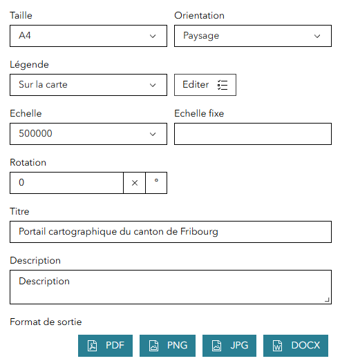 Détails impression