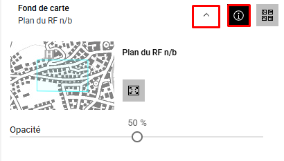 Outil fond de carte